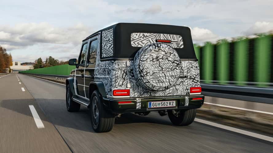 Mercedes G-Klasse Cabriolet Teaser (2025)