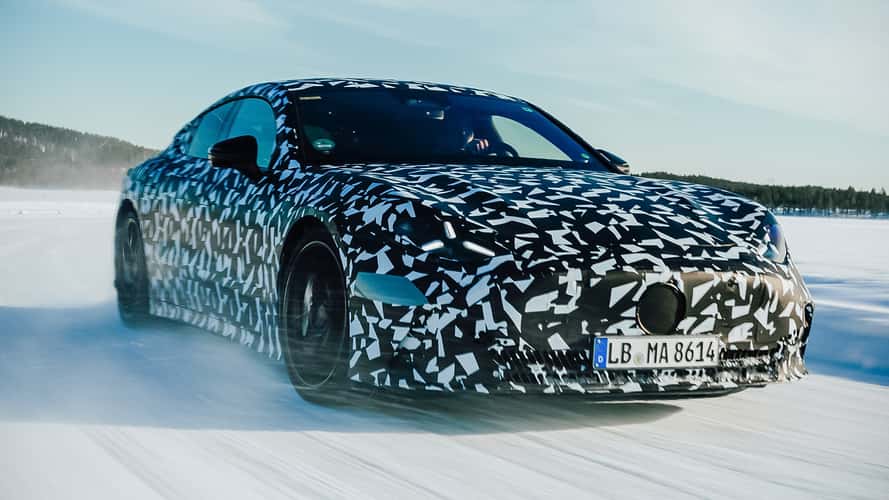 Mercedes-AMG GT 4-Türer Coupé (2026) Wintertest mit Prototypen