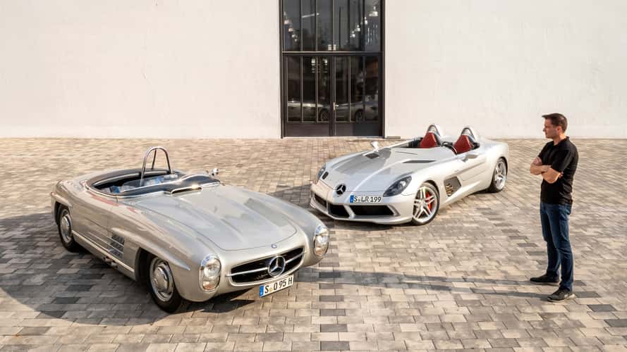 Mercedes-Benz Classic 300 SLS und SLR Stirling Moss im Fahrbericht