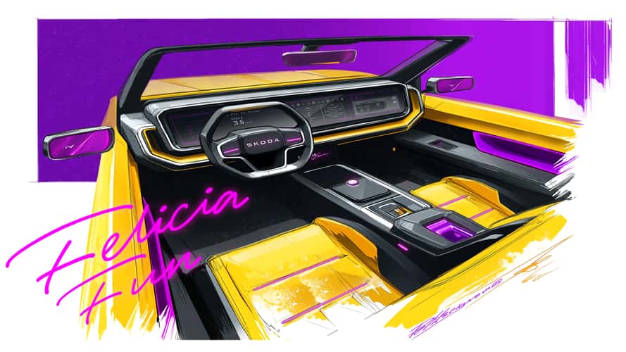 2025 Skoda Felicia Fun Konzept