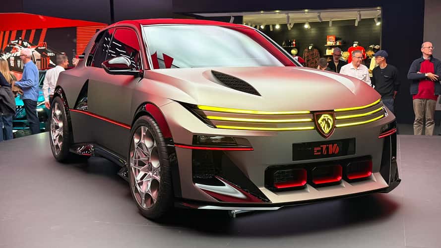 Peugeot E-T16 Concept (2026) auf dem Pariser Autosalon