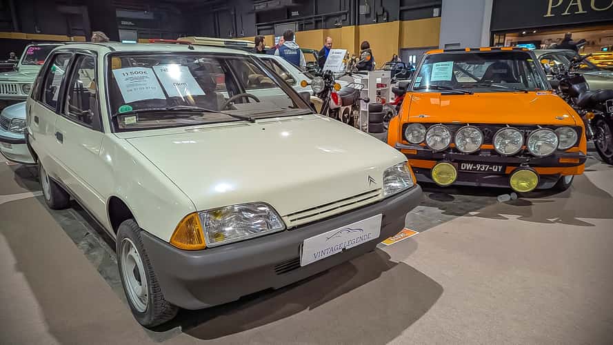 Citroën AX (1988) mit nur 52 km auf der Retromobile 2025