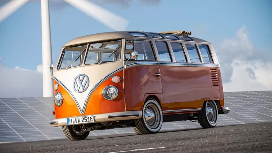 VW e-Bulli als Samba-Restomod