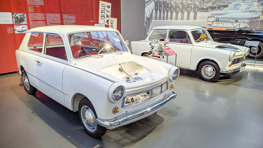 Trabant P 602 V und 601 (1966) mit Wankelmotor im August Horch Museum Zwickau