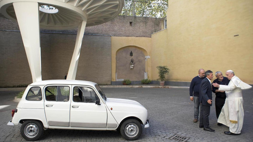Renault 4 von 1984 für Papst Franziskus