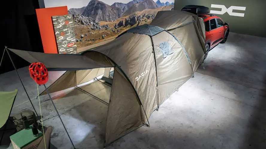 Dacia Jogger mit offiziellem Camping-Kit (2023)